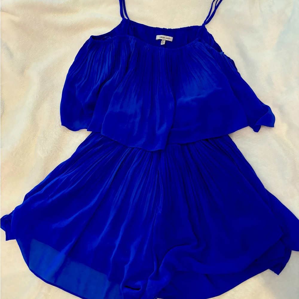 Naked zebra romper size large.